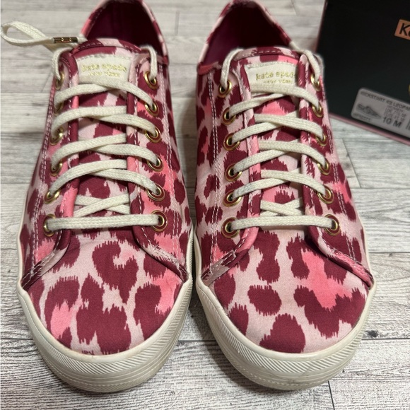 Kate Spade Pink Leopard Sneakers - Picture 4 of 10